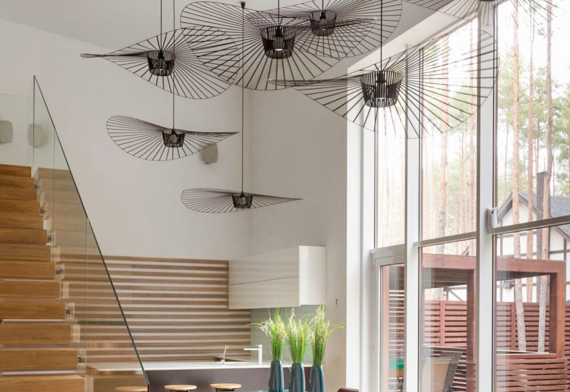Vertigo Pendelleuchte Medium Weiß Petite Friture