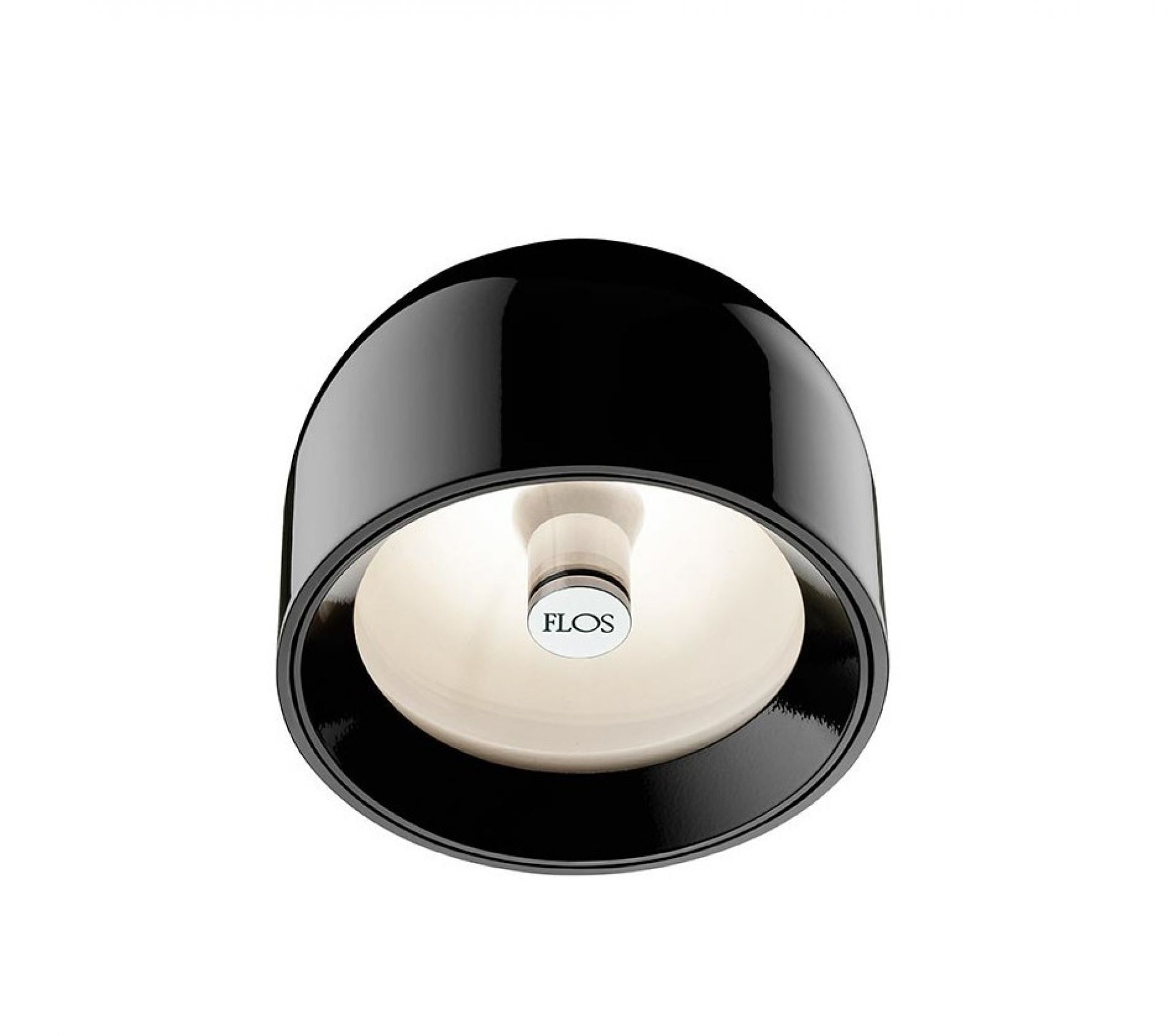 Wan C/W Decken- und Wandleuchte Flos schwarz