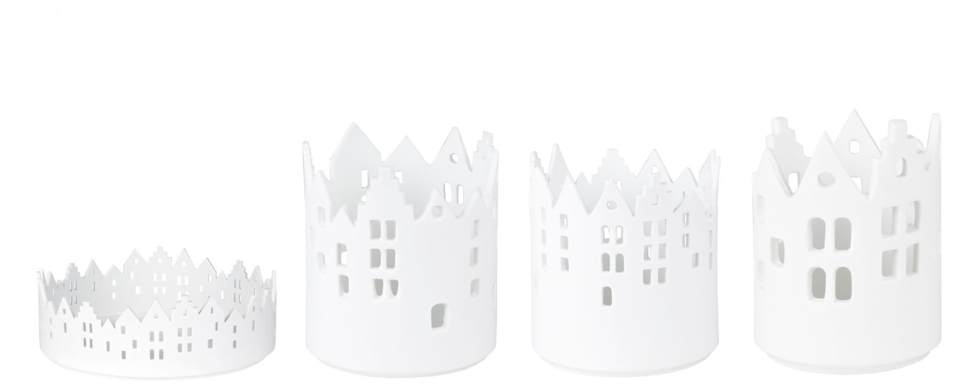 Zuhause Lichthaus Sortiment 4-er Set Stadtlichter Räder 