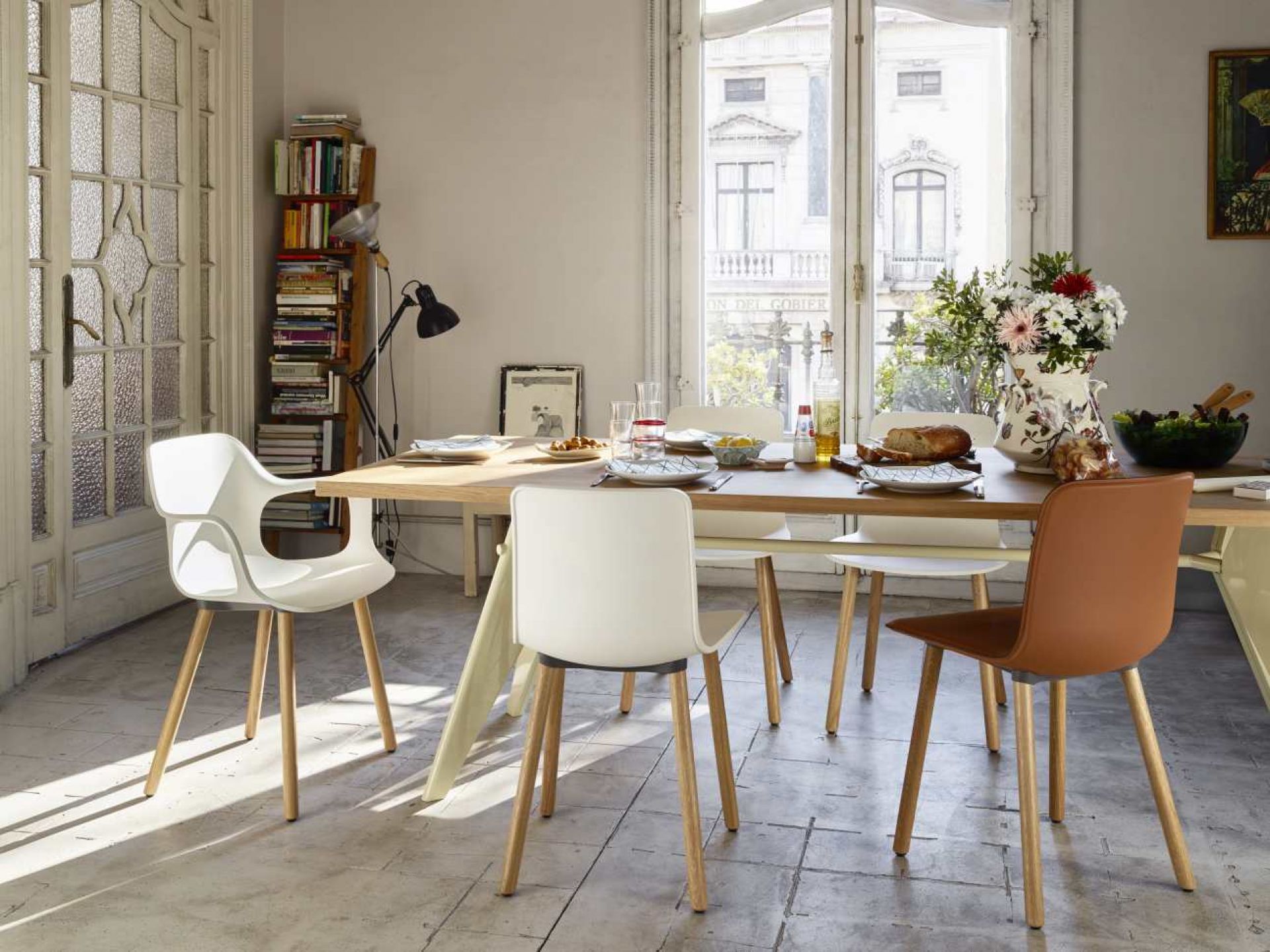 EM Table Tisch Holz B 90 x L 180 cm  Vitra