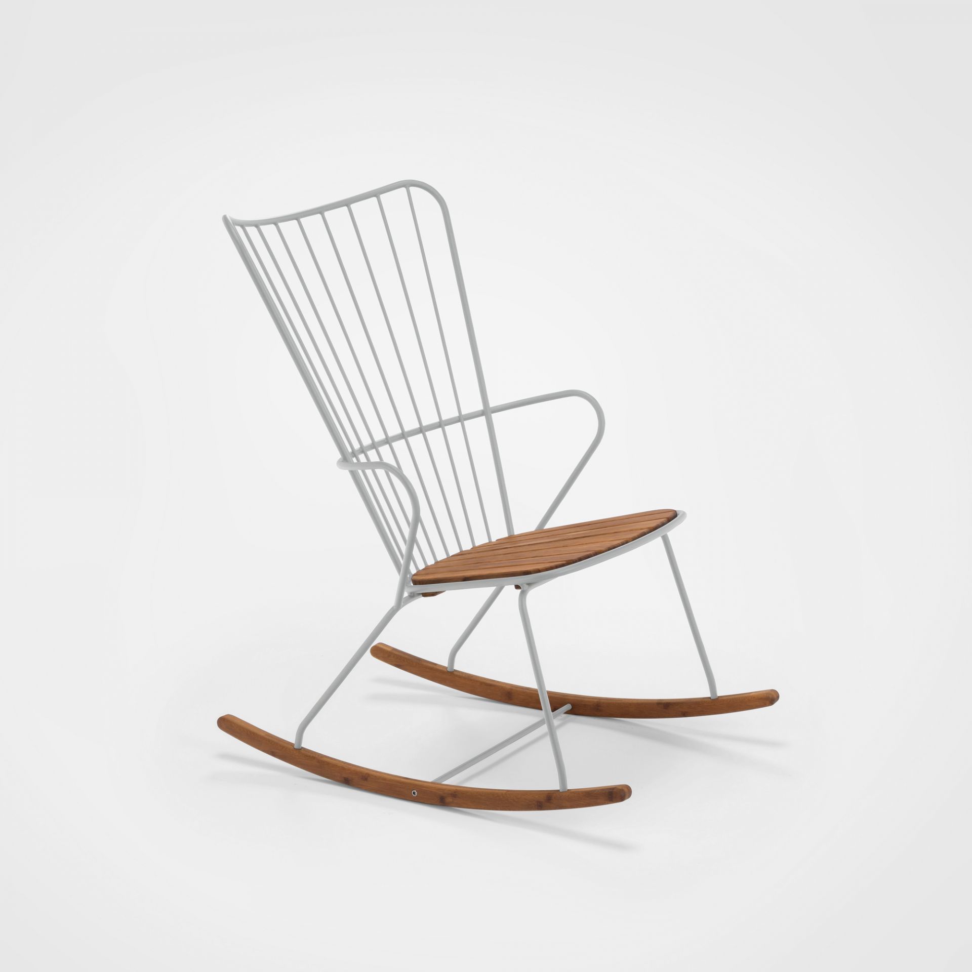 Paon Outdoor Rocking chair Schaukelstuhl Outdoor Houe Weiß