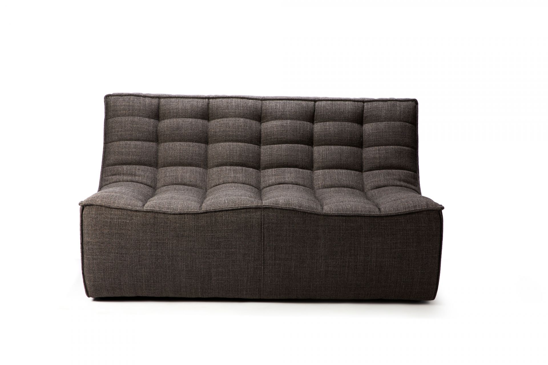 N701 Sofa 2-Sitzer dunkelgrau Ethnicraft