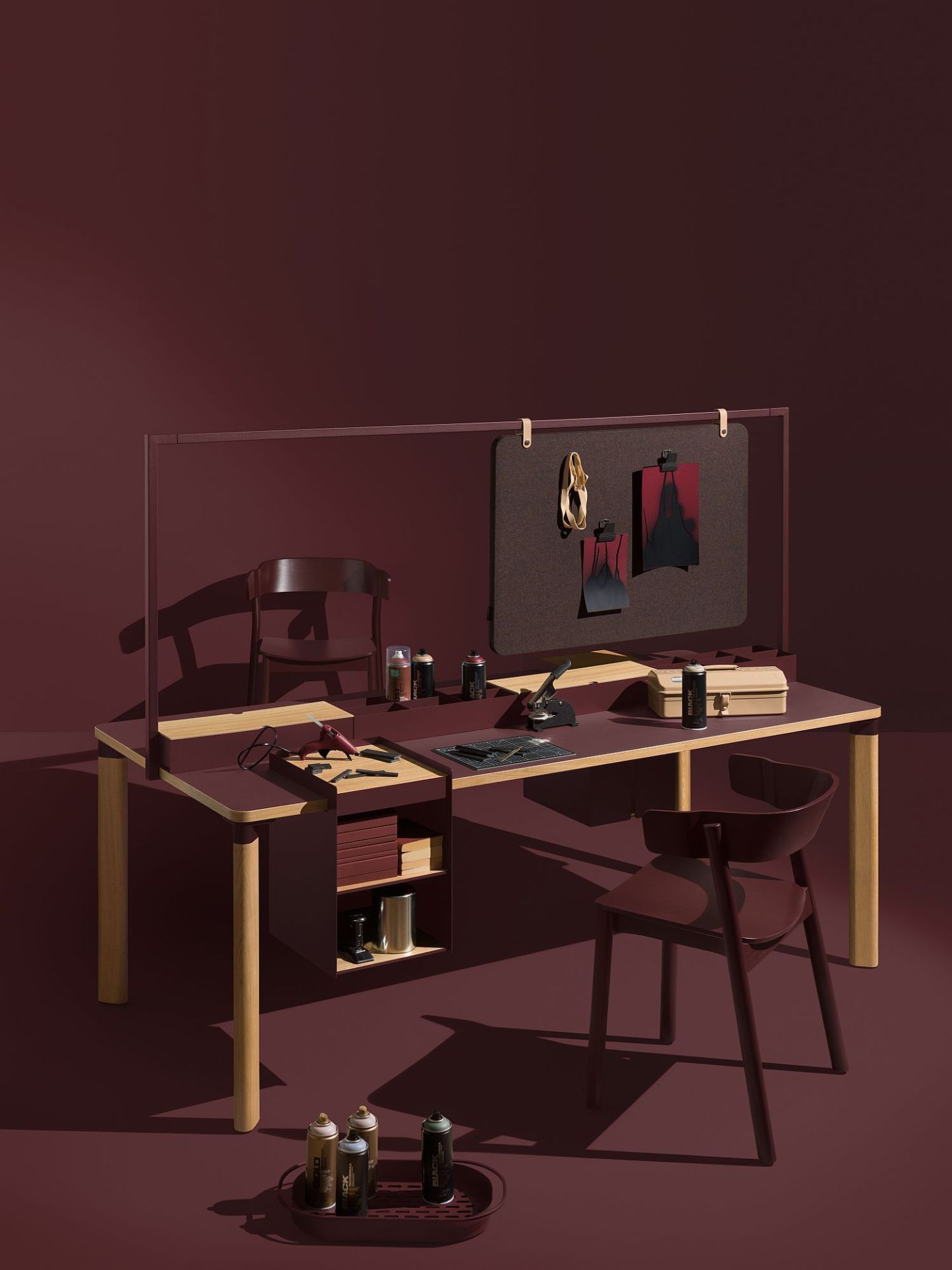 Enfold Table / Work Table Tisch Mizetto QUICK SHIP