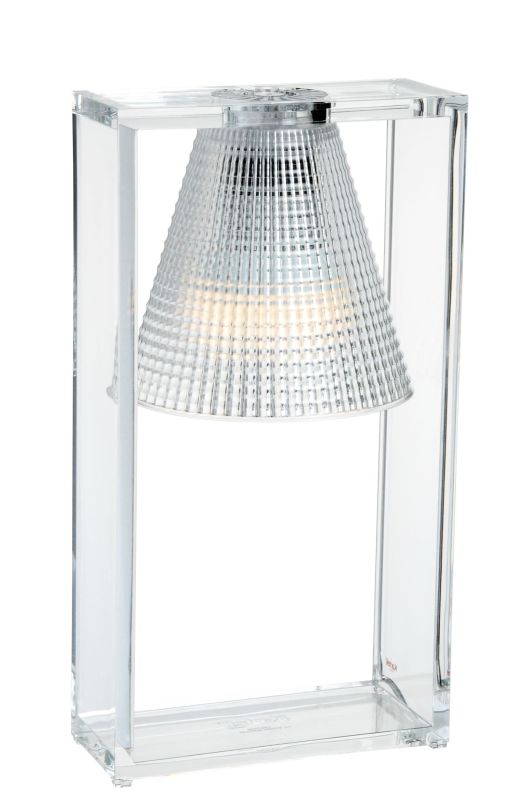 Light-Air Tischlampe durchsichtig Kartell