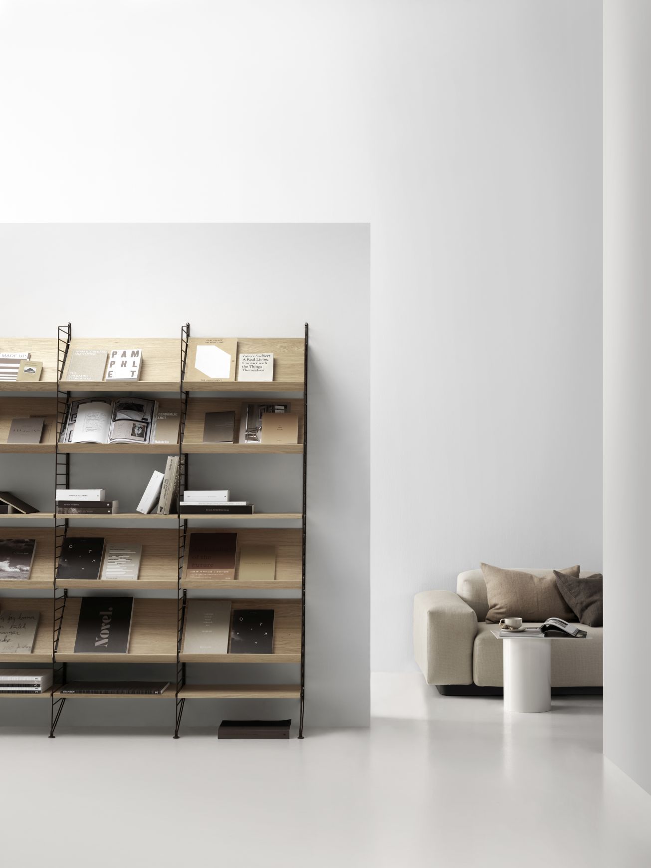 Einzelteil Zeitschriftenablage Holz String Furniture   