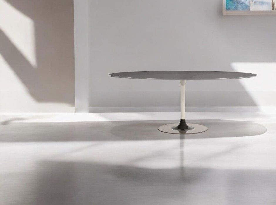 Thierry XXL Tisch Oval weiß Kartell