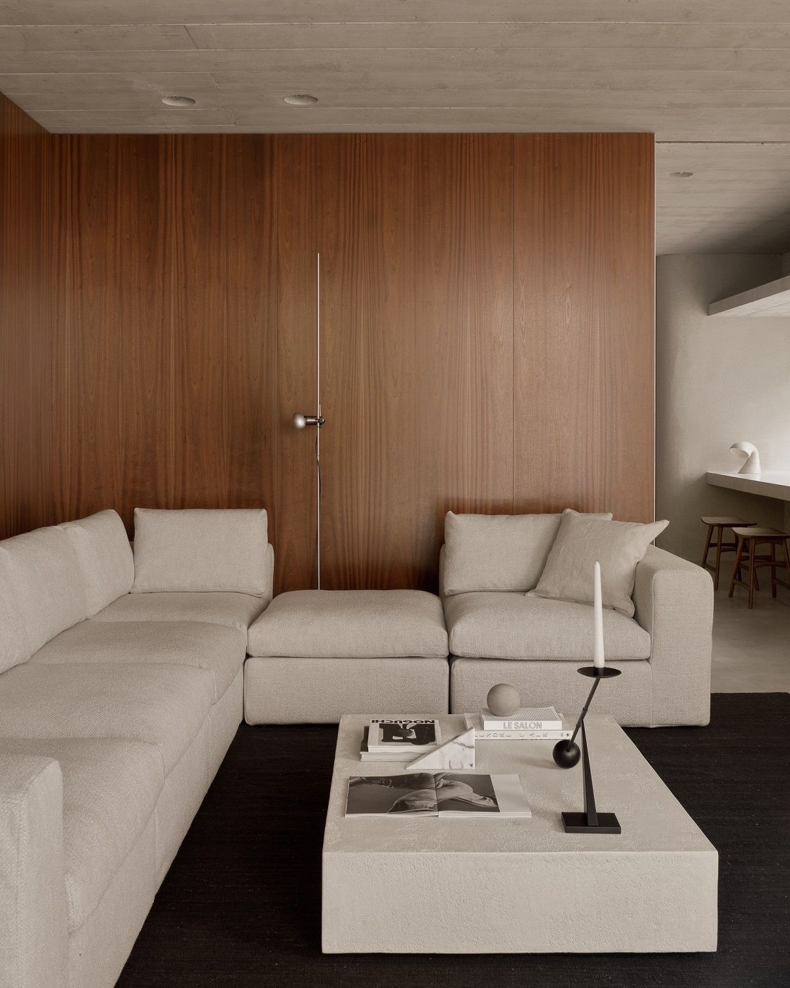 Rückenkissen für Mellow Sofa - Ivory Stoff Ethnicraft