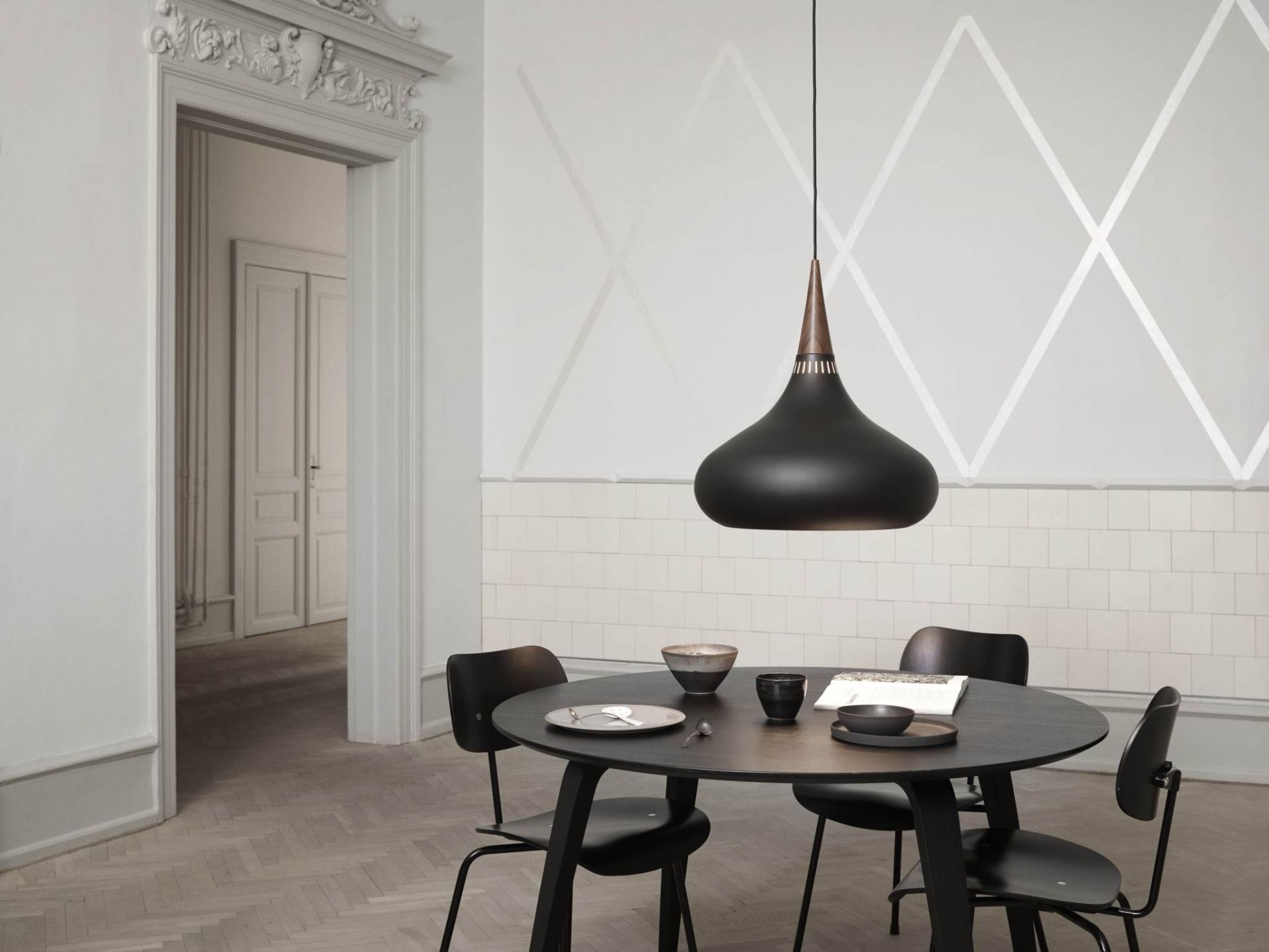 Orient Pendelleuchte SILBER Fritz Hansen EINZELSTÜCK