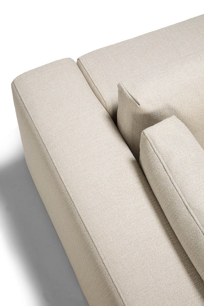 Mellow Sofa Off White Eco Stoff - Ecke Ethnicraft