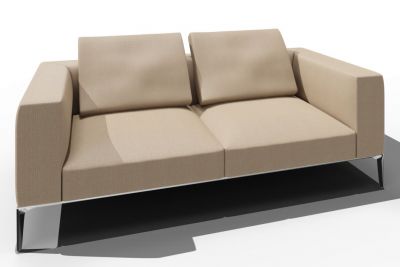 Jaan Living 2,5 Sitzer Sofa mit 2 Rückenkissen Vorzugskombination Walter Knoll