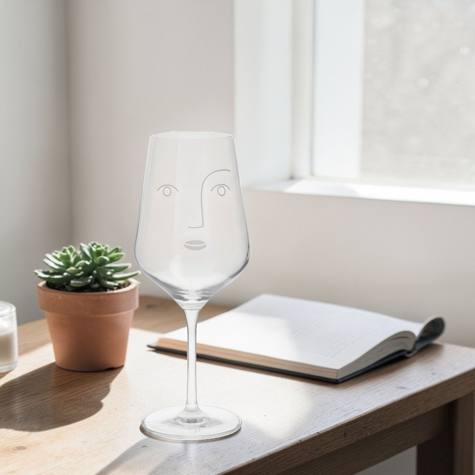 Weinglas Genießer Räder