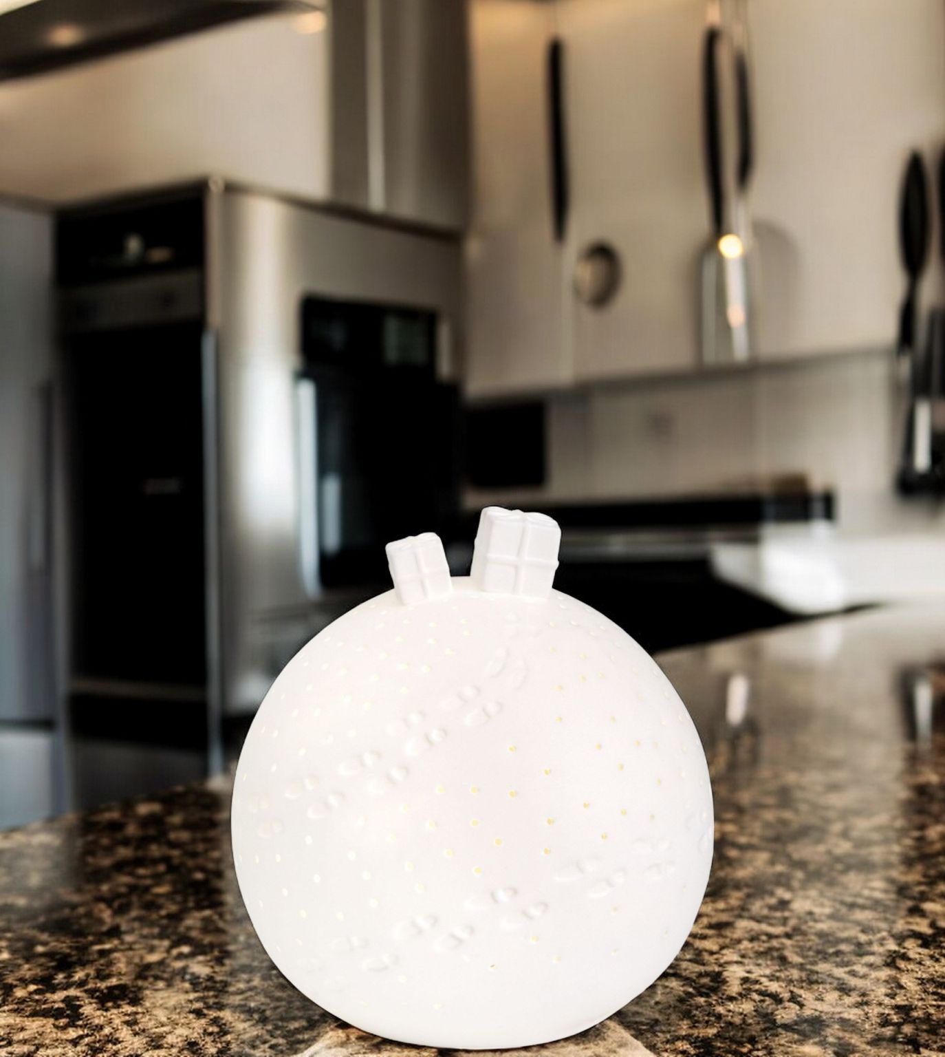 Porzellangeschichten Lichtkugel Geschenke LED Räder EINZELSTÜCKE