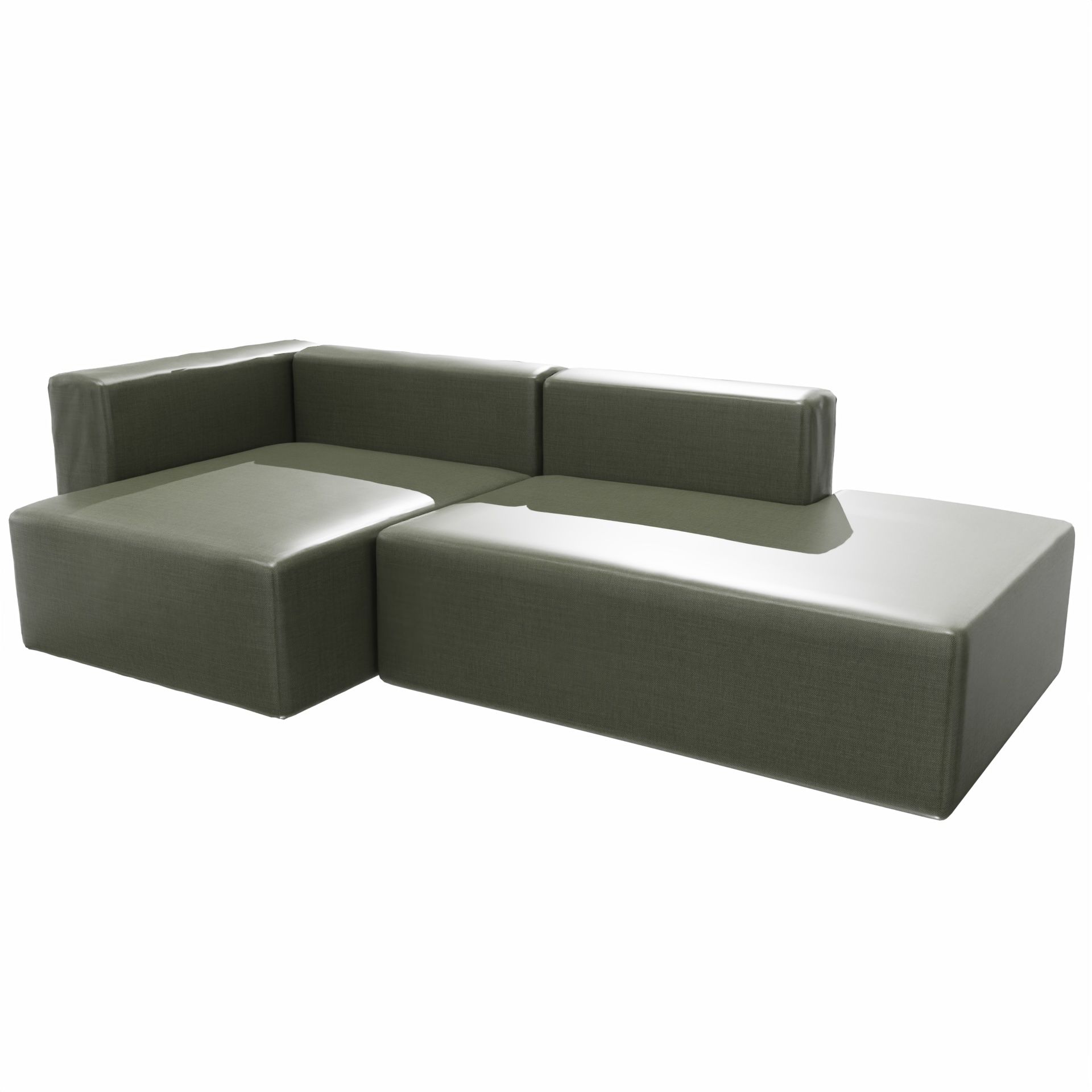 Mags Sofa 2 1/2 Sitzer Combination 3 Hay