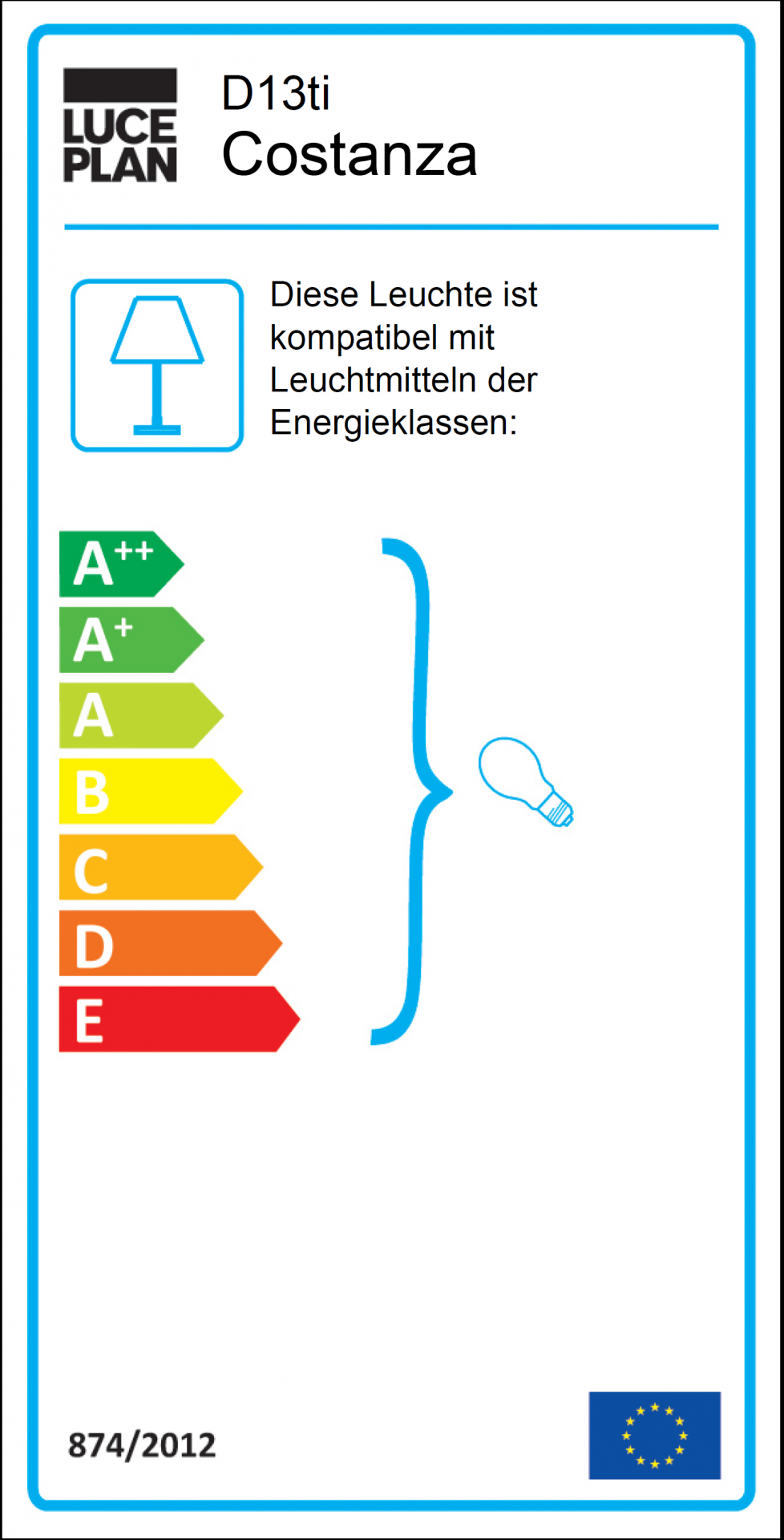 Costanza D13 t.i. Stehleuchte höhenverstellbar mit Ein/Aus-Schalter Luceplan Costanza D13 t.i. Stehleuchte höhenverstellbar mit Ein/Aus-Schalter Luceplan