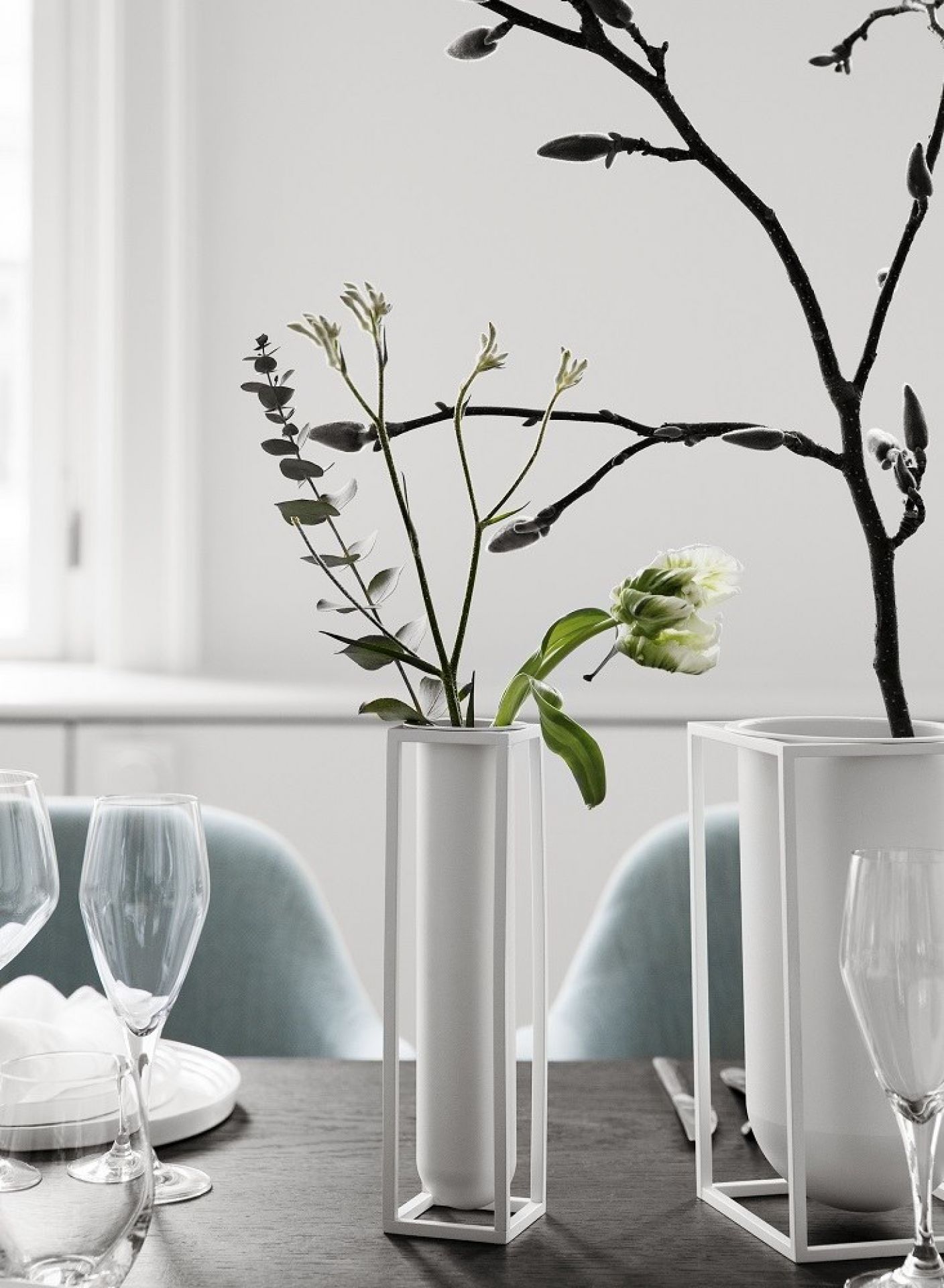 Kubus Vase Flora by Lassen Kubus Vase Flora by Lassen