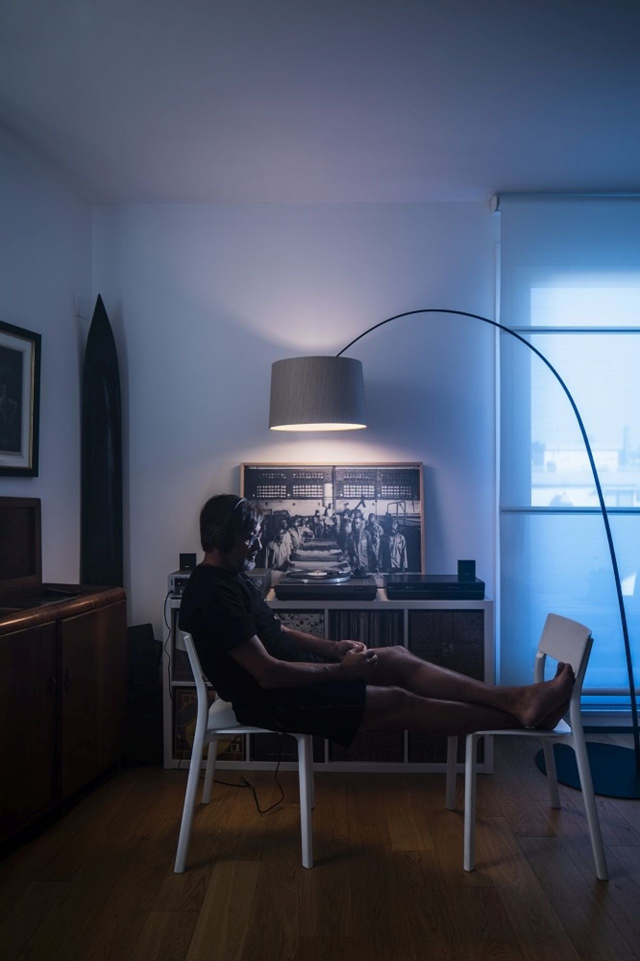 Twiggy Wood LED Stehleuchte Foscarini
