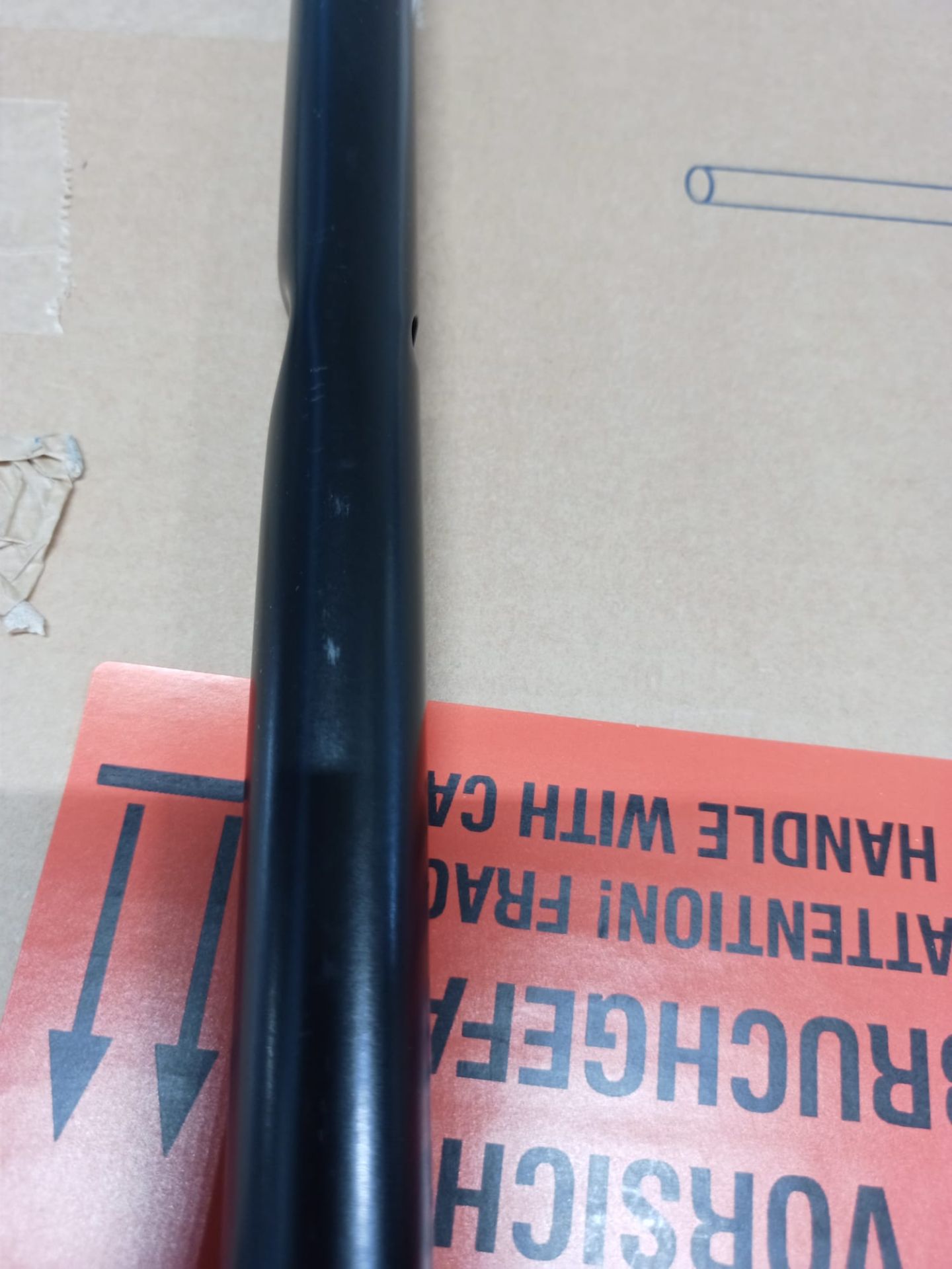 Eiermann 3 Tischgestell farbig SCHWARZ 58x29 cm Richard Lampert MÄNGELEXEMPLAR  1