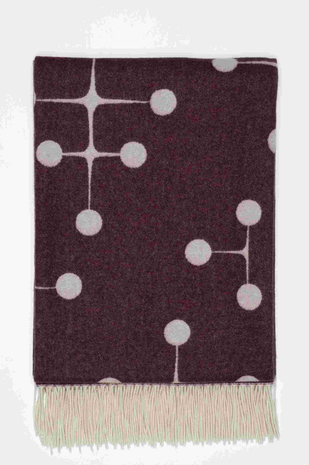 Eames Wool Blanket Bordeaux Wolldecke Vitra LIMITED EDITION 