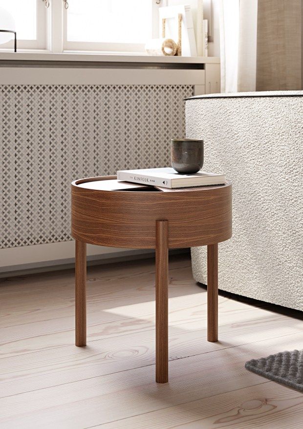 Arc Side Table Walnuss Ø 42 cm Woud