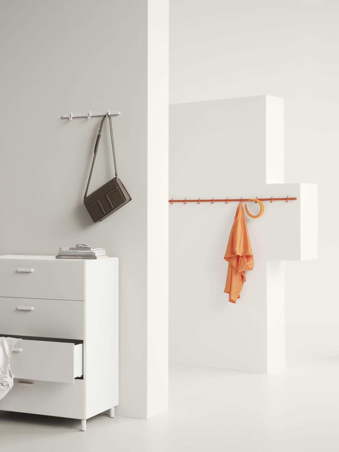 Relief Hakenleiste B41cm weiß String Furniture