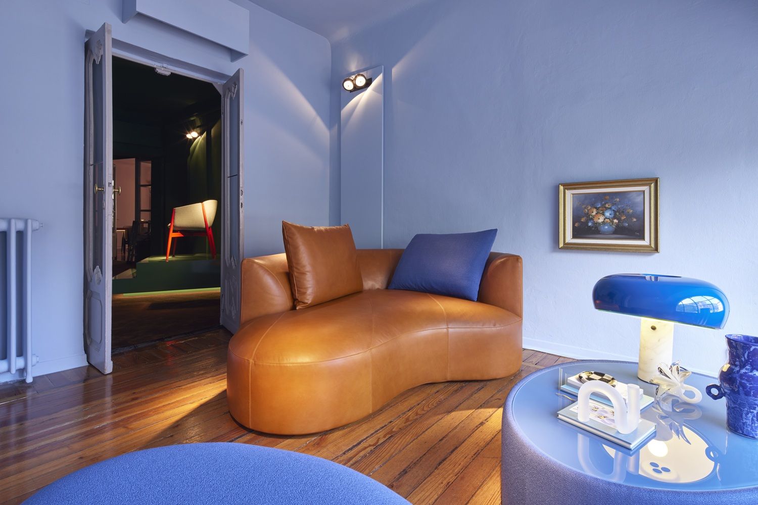 Siwa Sofa klein mit Liege Cor