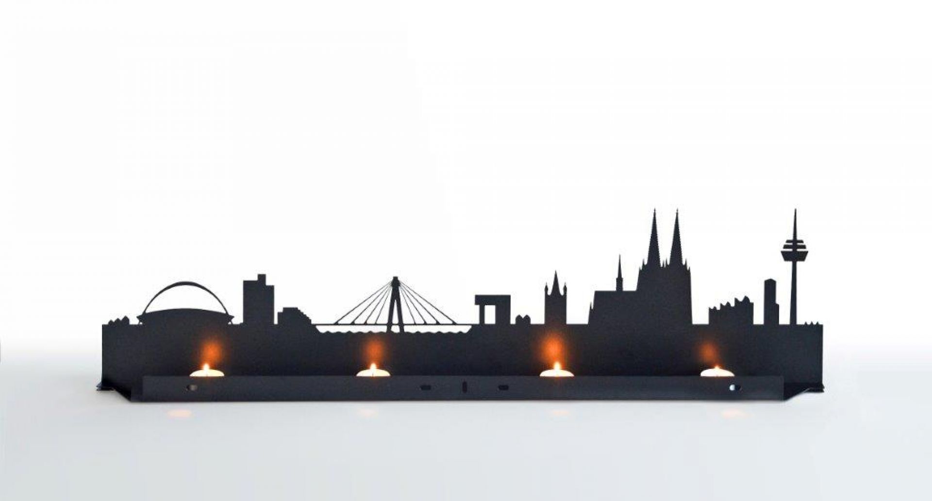 Licht City Kerzenständer Radius