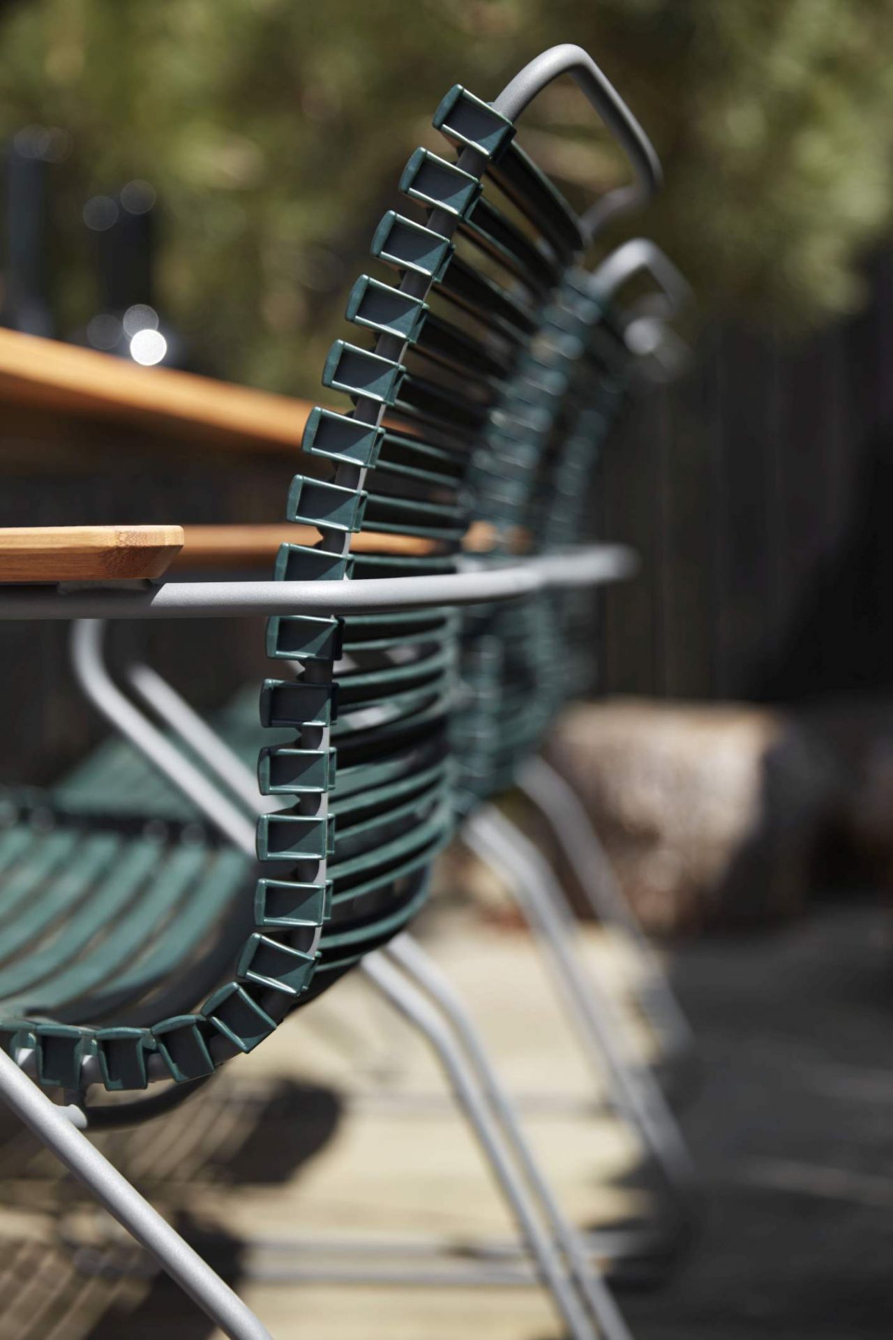 Click Dining Stuhl mit Armlehne Outdoor Houe
