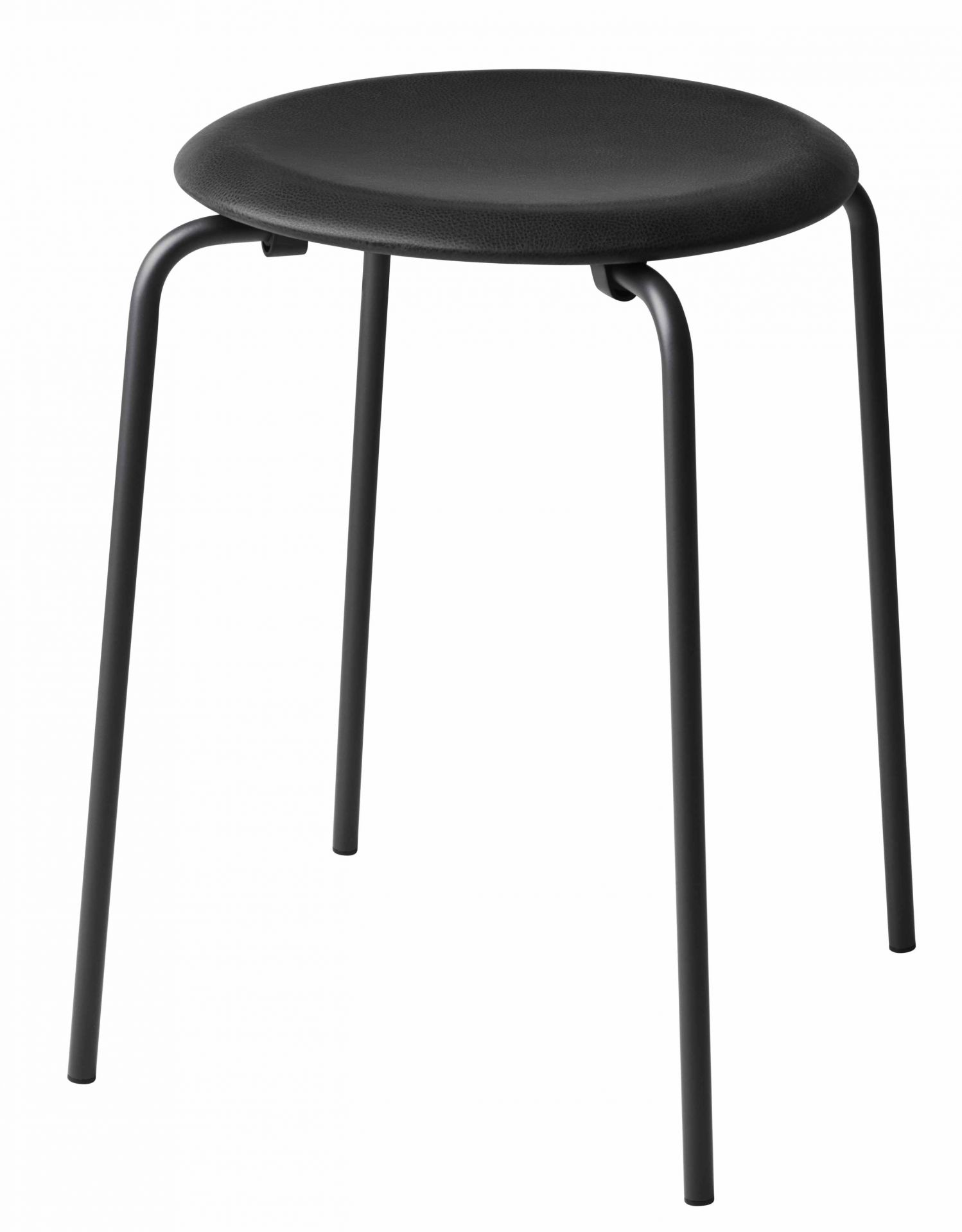 Dot Hocker Schwarz matt Fritz Hansen EINZELSTÜCK