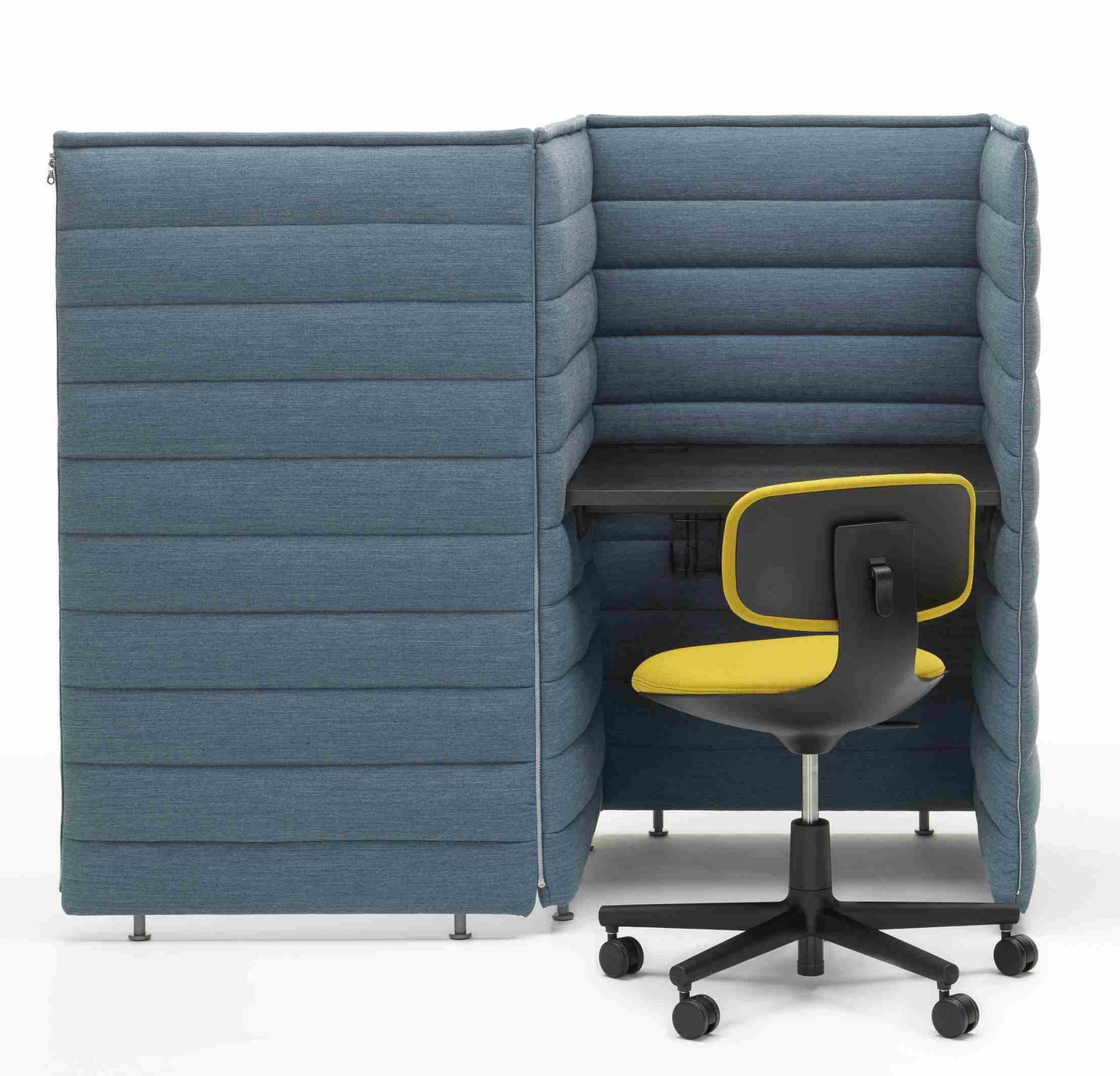 Alcove Plus Desk Small Schreibtisch Vitra