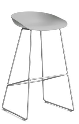 About a Stool AAS 38 / AAS38 Barhocker High CONCRETE GRAU / STAHL Hay EINZELSTÜCK