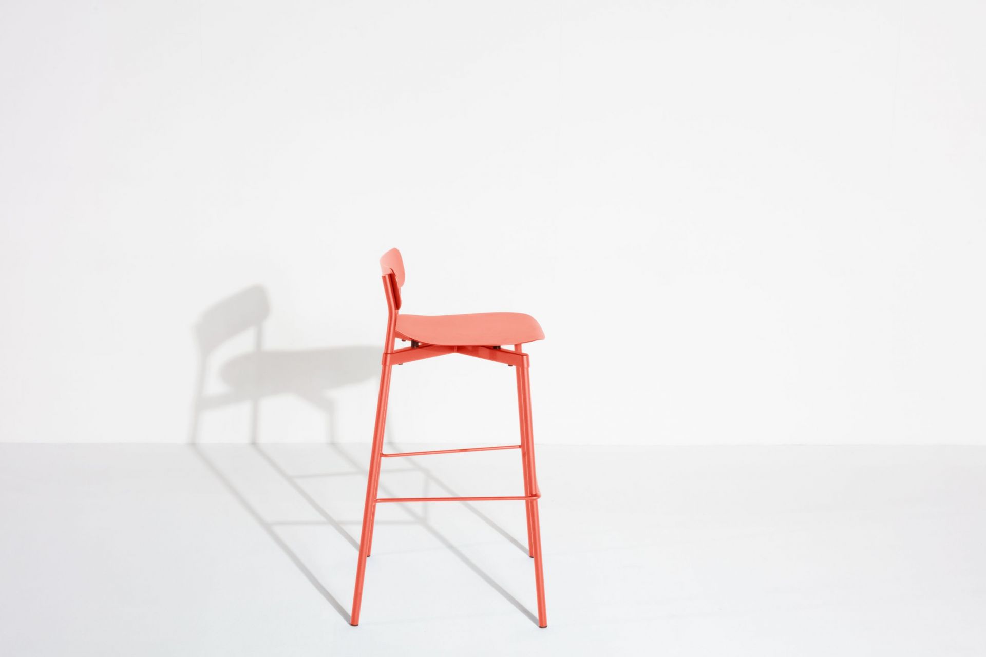 Fromme Barstool Barhocker H 75 cm Petite Friture Coral Fromme Barstool Barhocker H 75 cm Petite Friture Coral