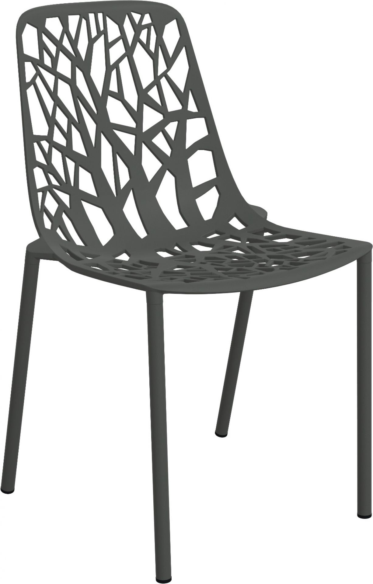 Forest Outdoor Stuhl Fast metallic grau