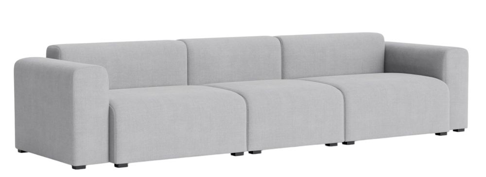 Mags Sofa 3-Sitzer Combination 1 Low Armrest Hay