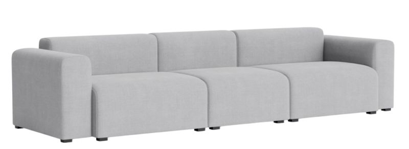 Mags Sofa 3-Sitzer Combination 1 Low Armrest Hay