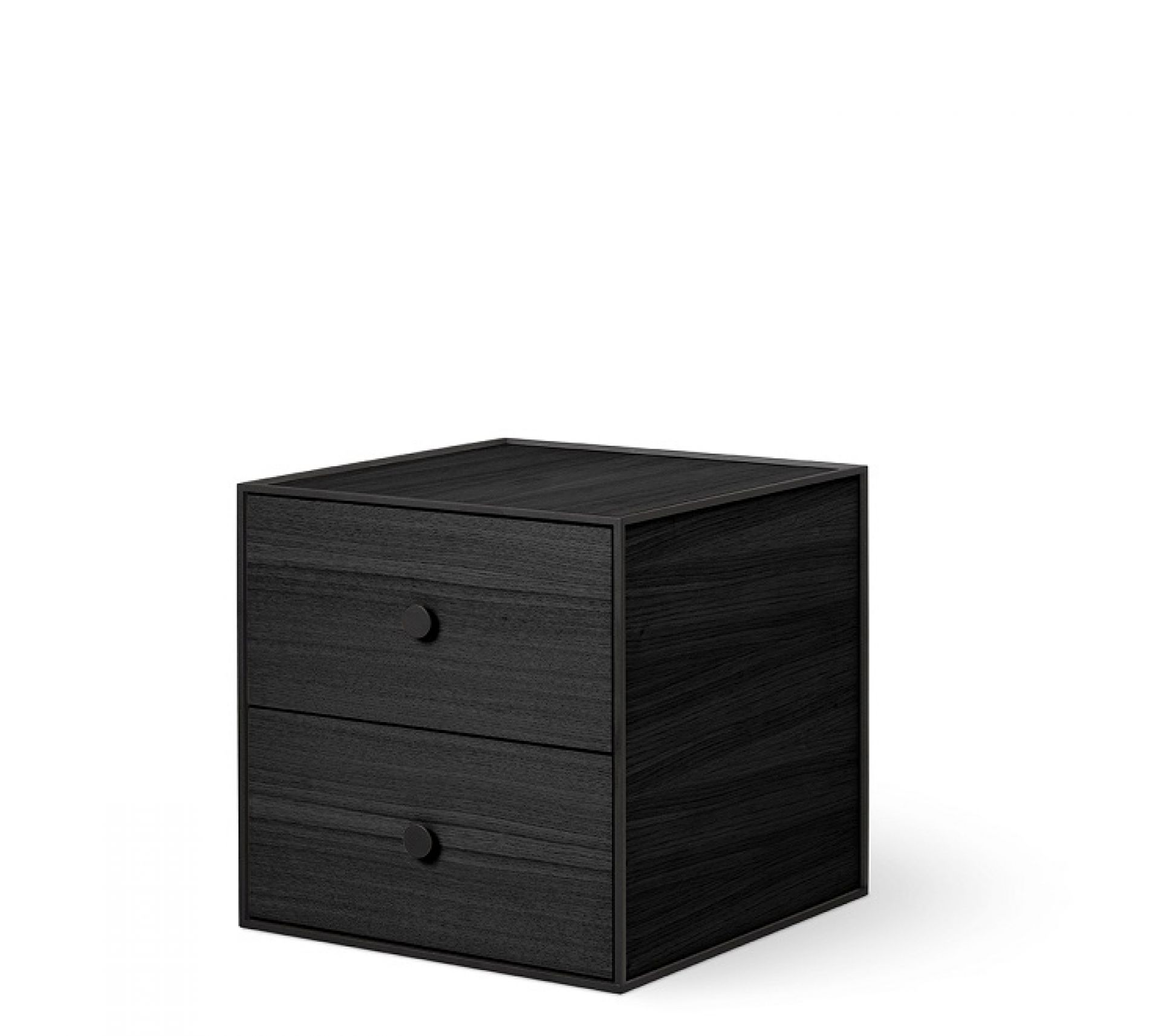 Frame 35 Schrank Element mit 2 Schubladen Esche schwarz Audo EINZELSTÜCK 