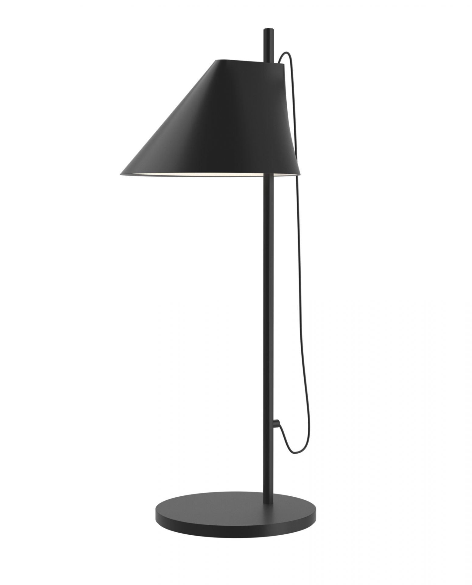 Yuh LED Tischleuchte Louis Poulsen Schwarz