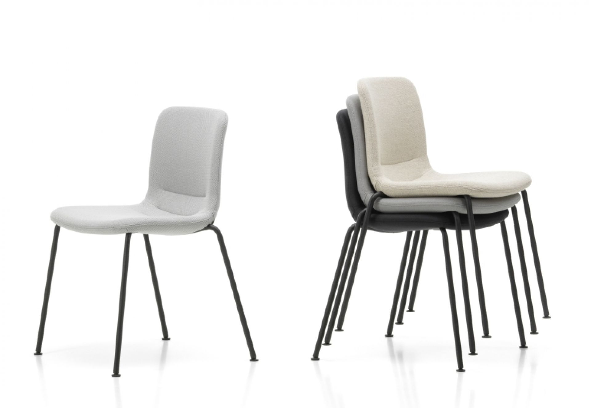 Hal Soft Tube Stackable Stuhl Vitra