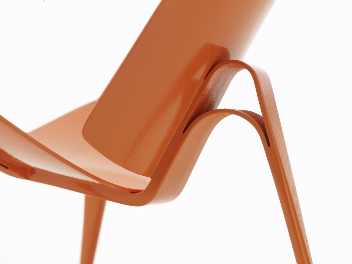 3-benet Skalstol [1963] Miniatur Stuhl Vitra