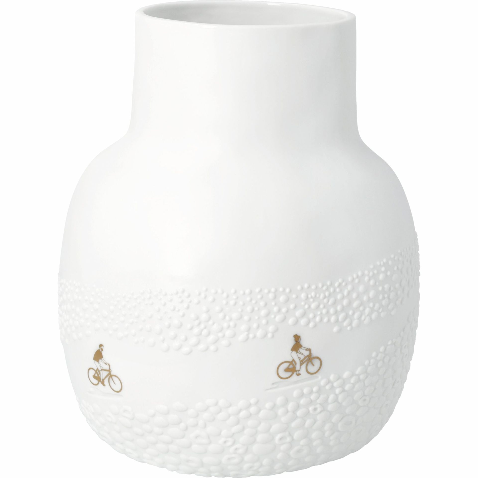 Vase Fahrt durchs Blumenfeld Räder