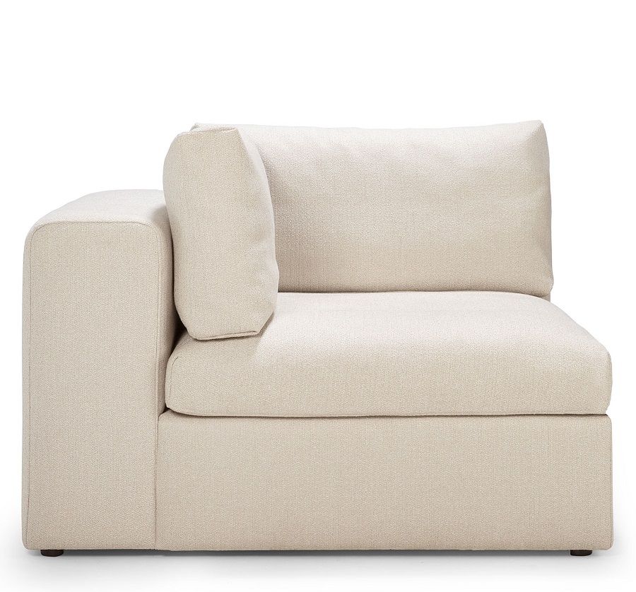 Mellow Sofa Off White Eco Stoff - Ecke Ethnicraft