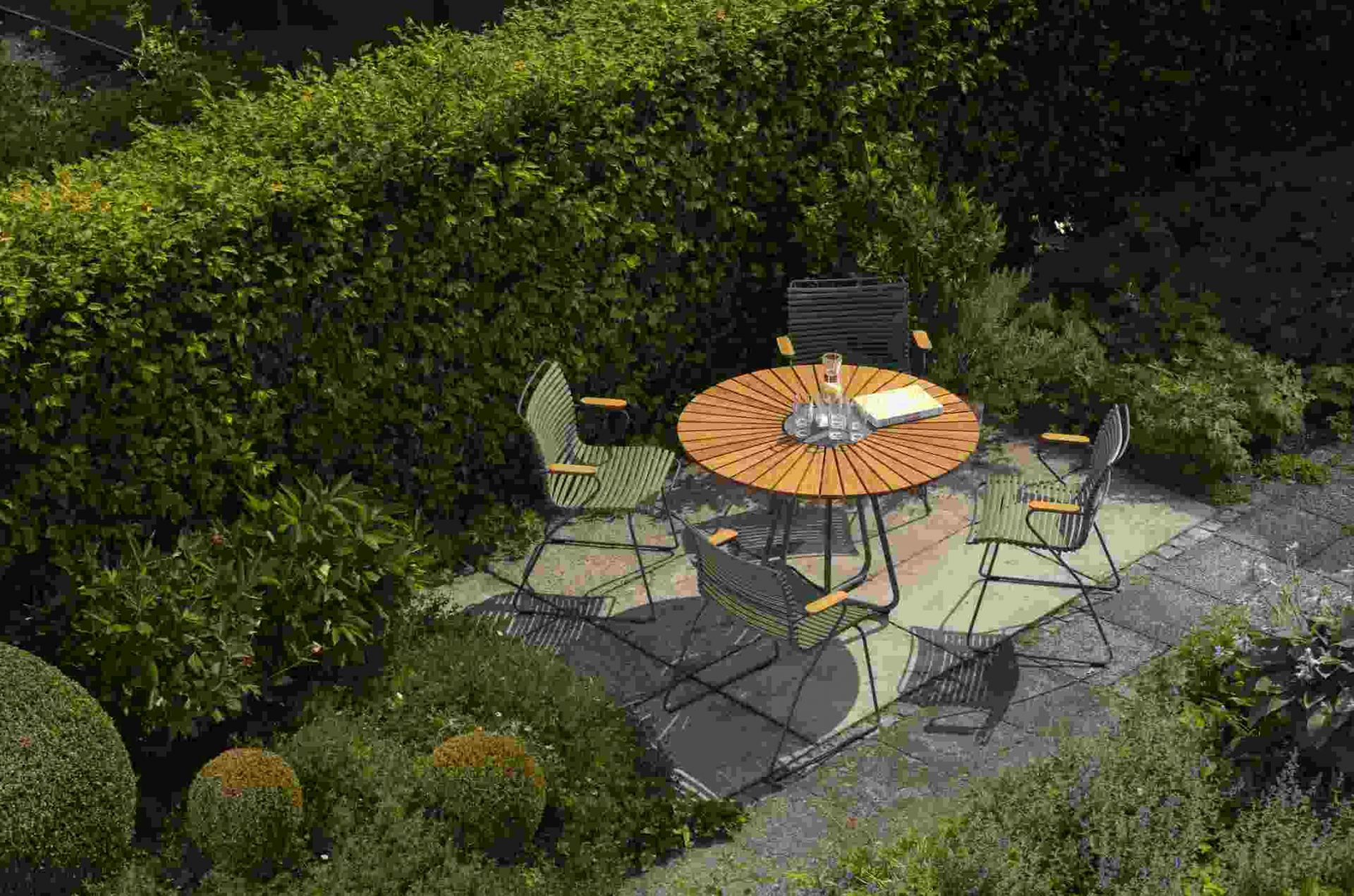 Click Dining Stuhl mit Armlehne Outdoor Houe
