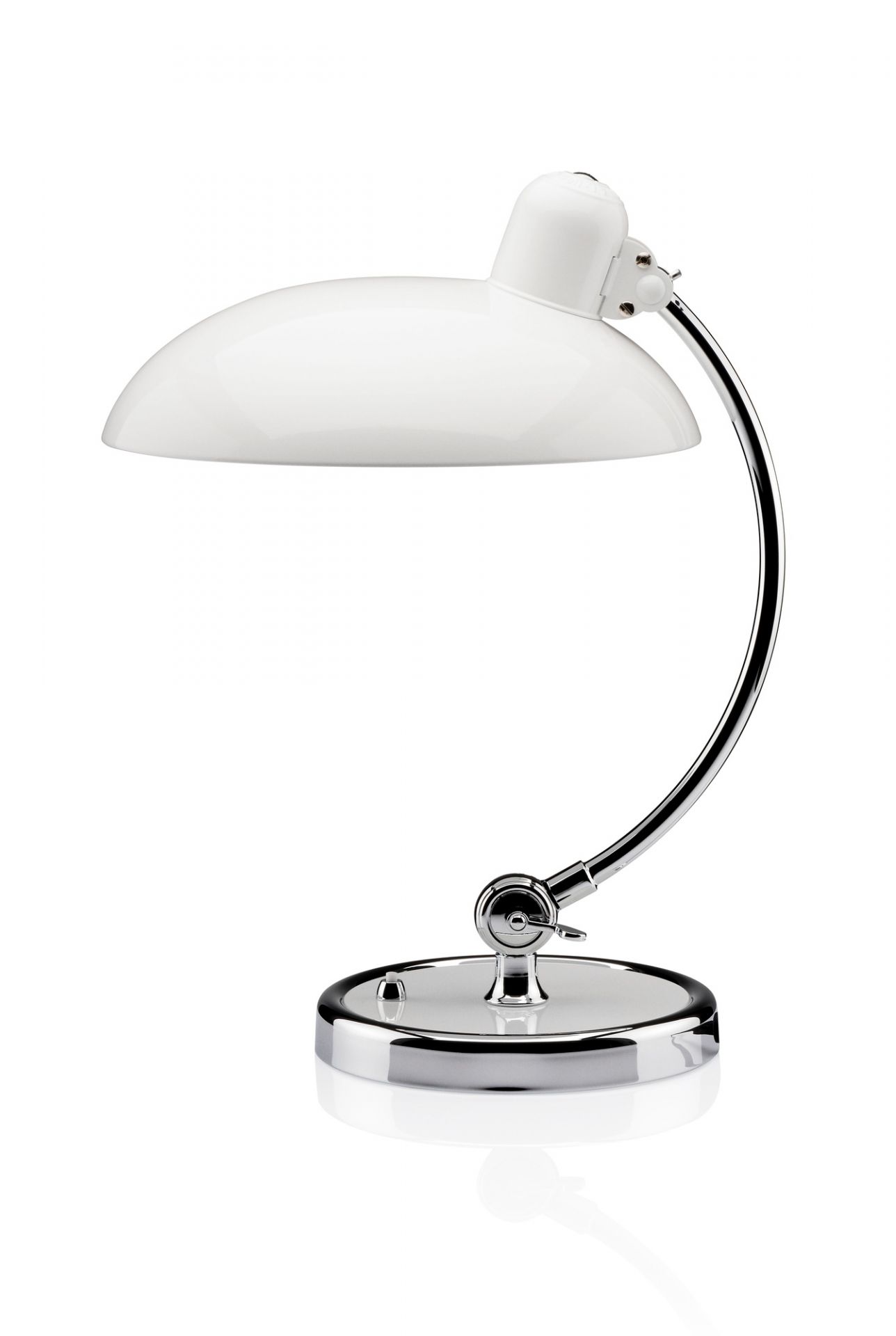 6631 T Luxus Tischleuchte KAISER idell Fritz Hansen schwarz hochglanz
