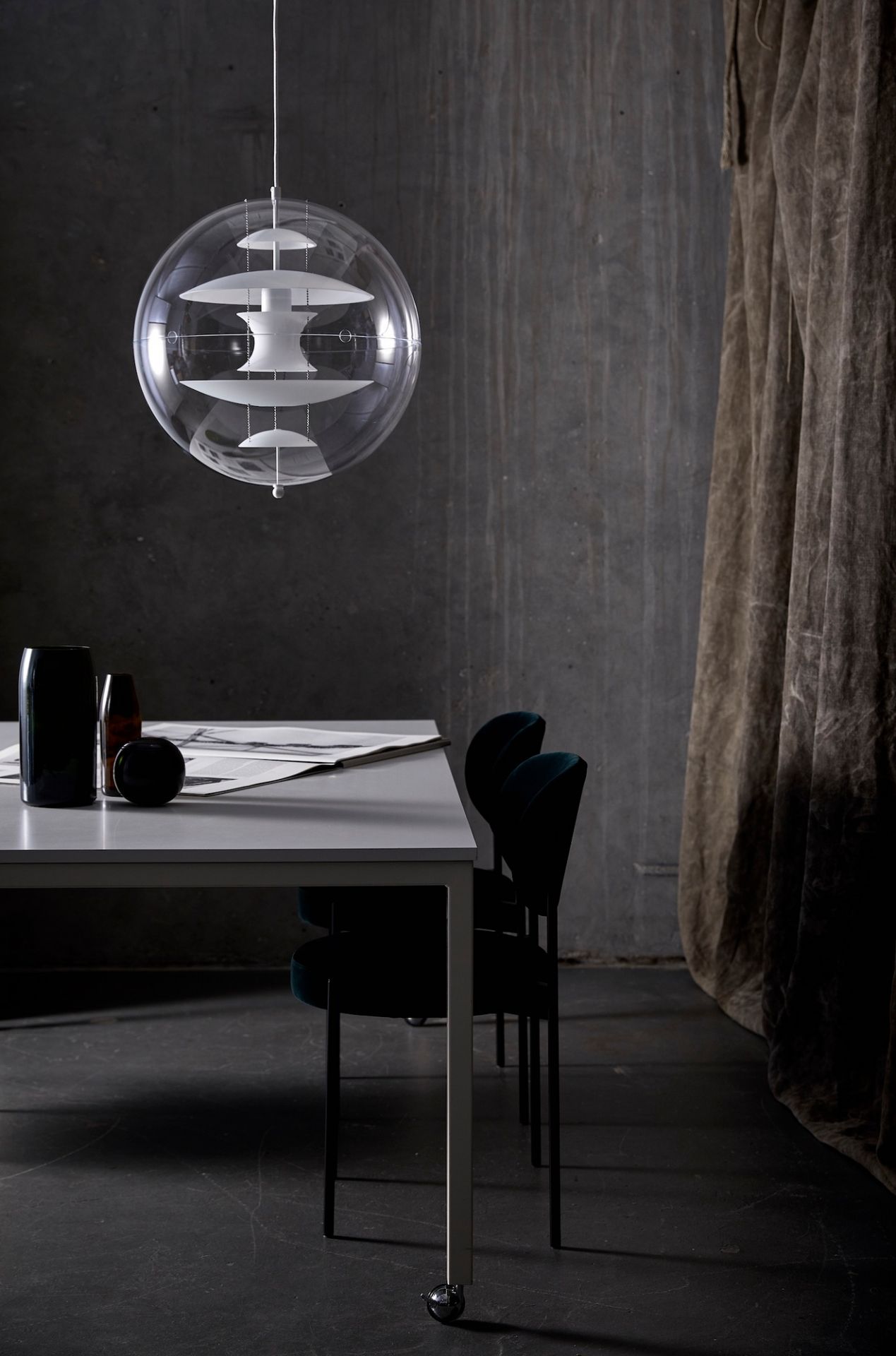 VP Globe Glass Pendelleuchte Verpan