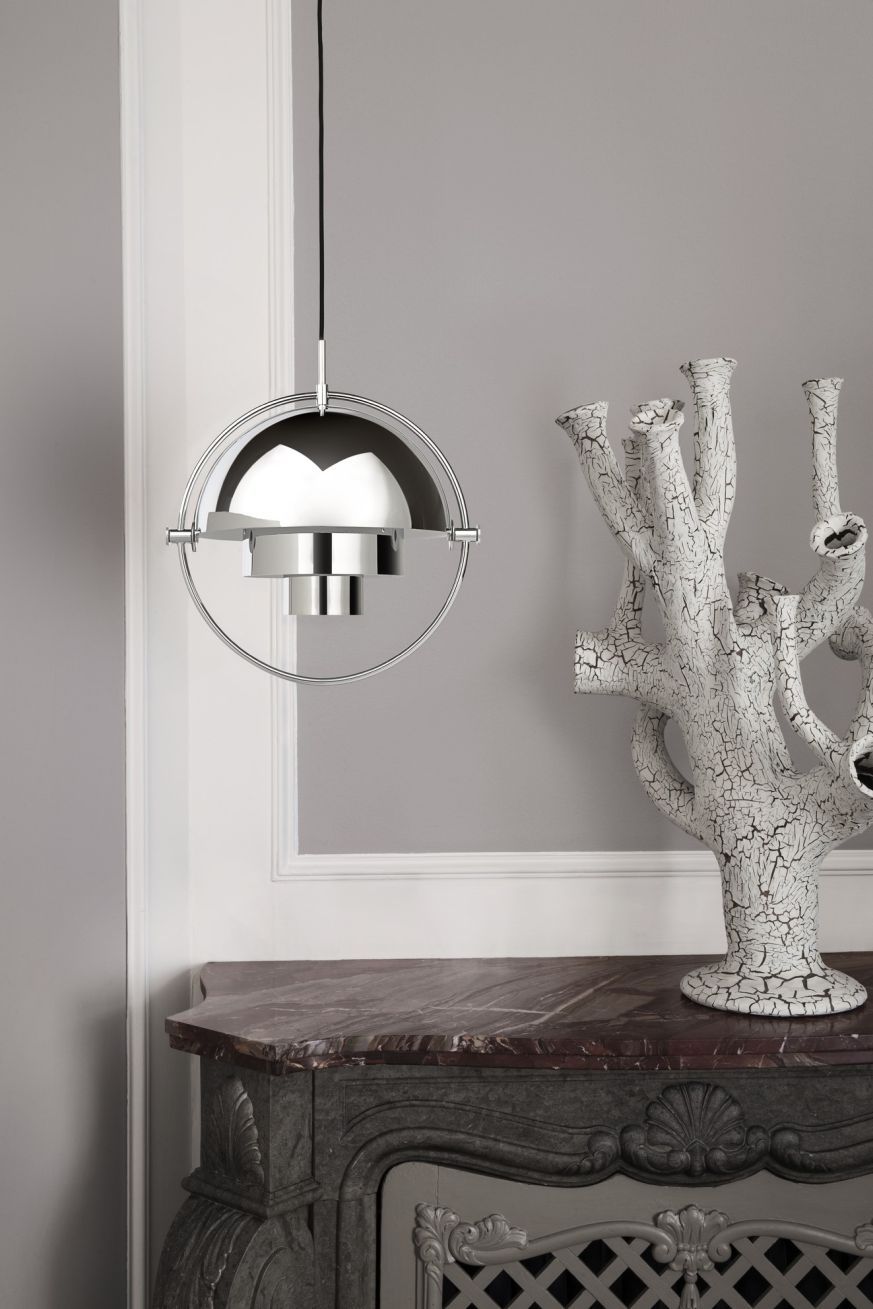 Multi-Lite Pendant lamp Pendelleuchte Chrom Gubi