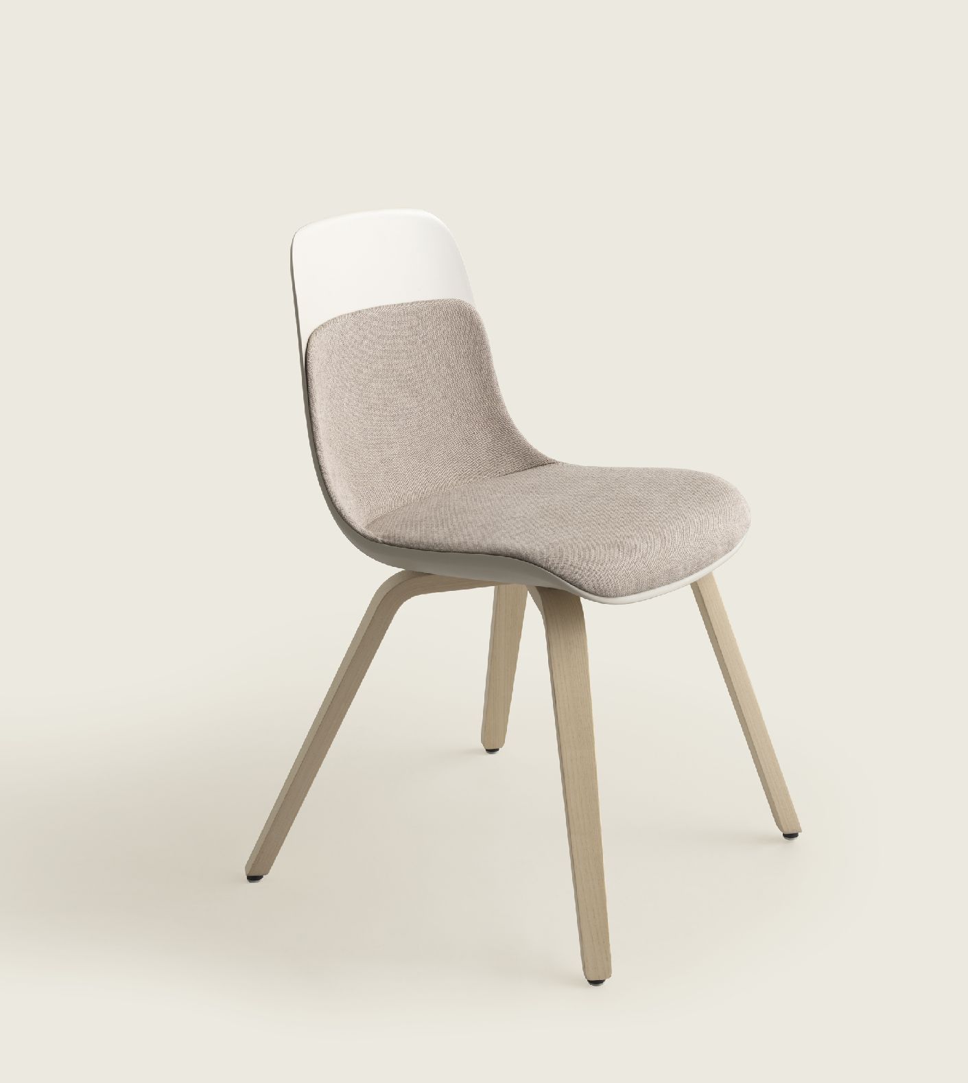 Elephantino Stuhl Holzgestell Kristalia