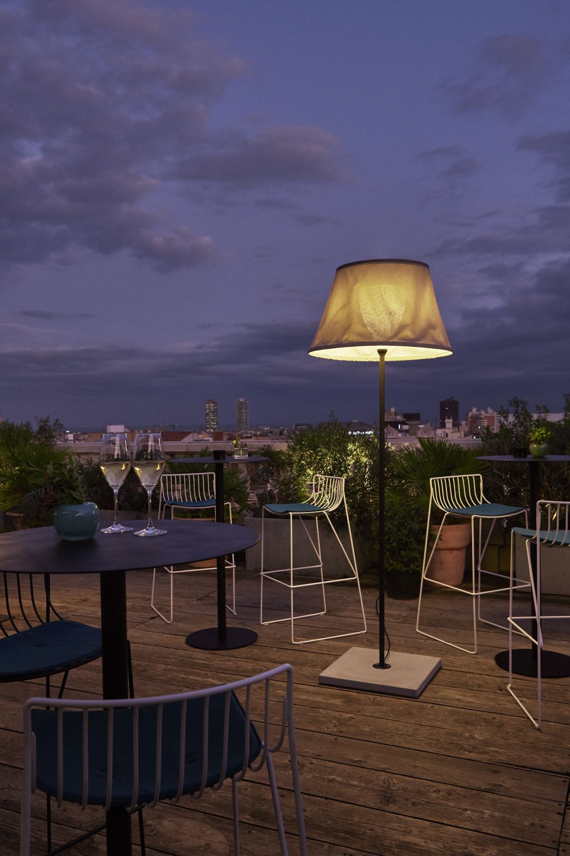 TXL 2019 H205 cm Outdoor Stehleuchte grau Marset