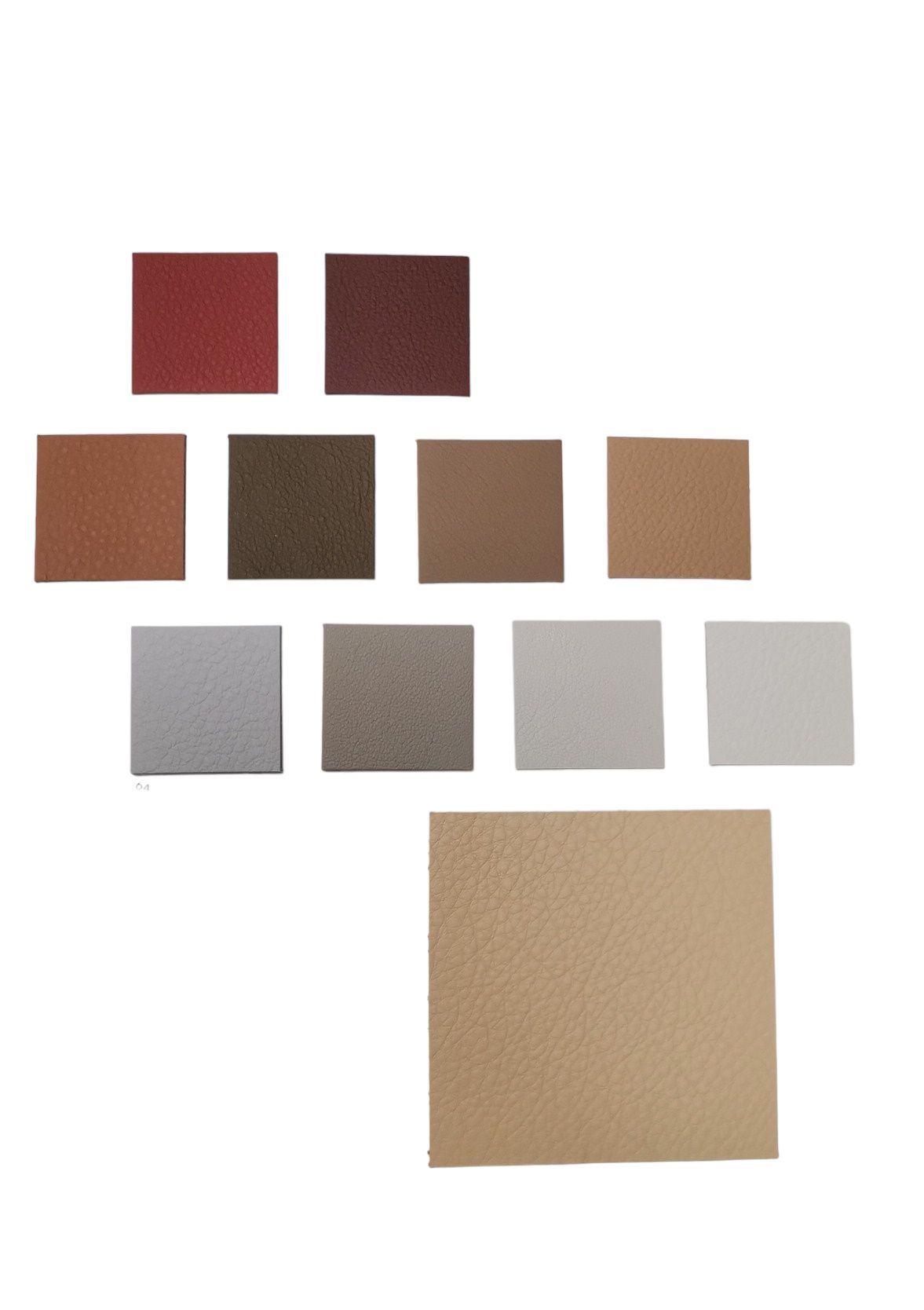 Ledermusterkarte Leder Premium / Premium F Vitra
