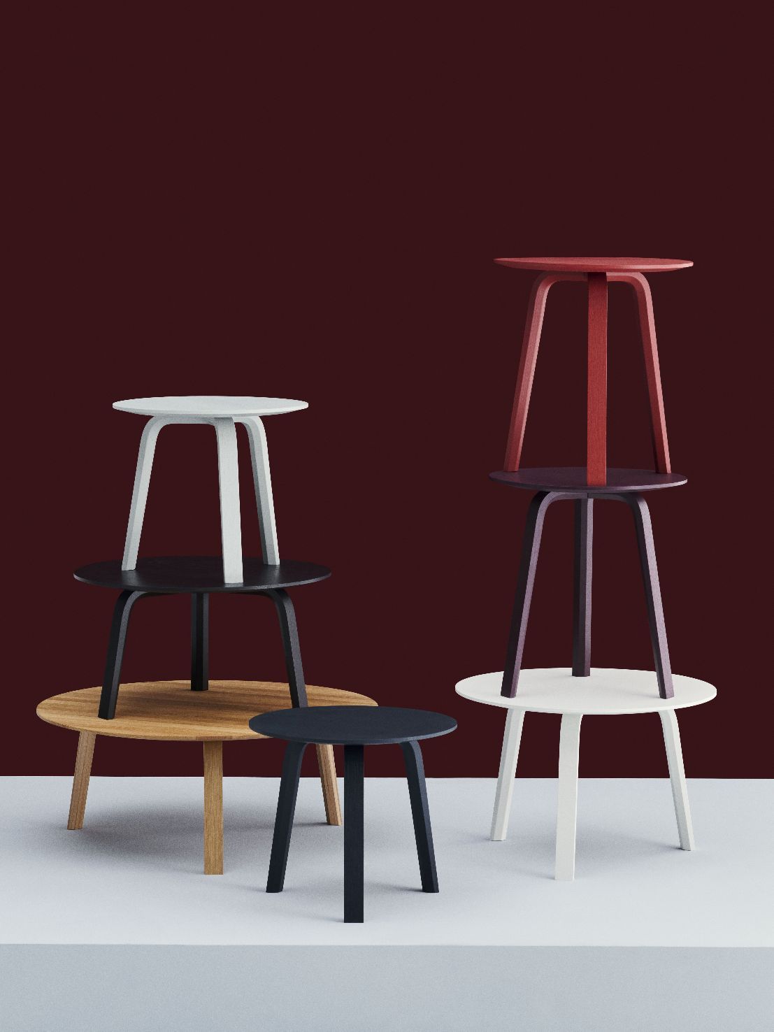 Bella Coffee Table Beistelltisch Ø 45 x H 39 cm Hay