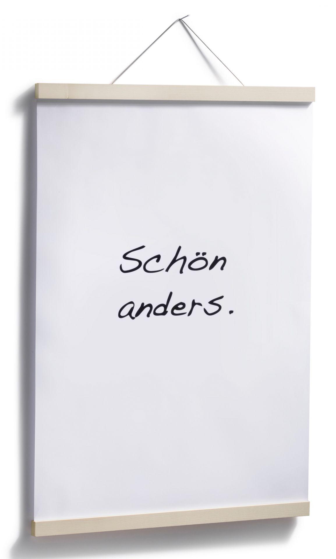 Posterleiste Bilderleiste Side by Side A2 Ahorn EINZELSTÜCK