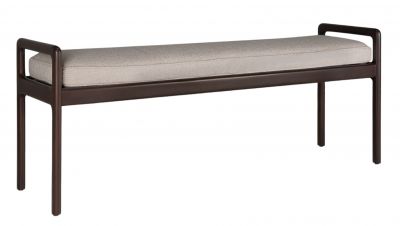 Jack Bench Bank mit Sitzpolster Ivory Ethnicraft